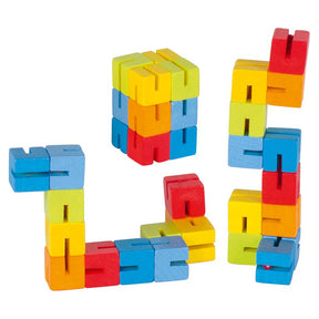 Goki-Würfelpuzzle. 14,5 cm. 4+