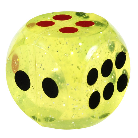 Goki Hüpfball - Würfel. 4x4x4cm. 5 km