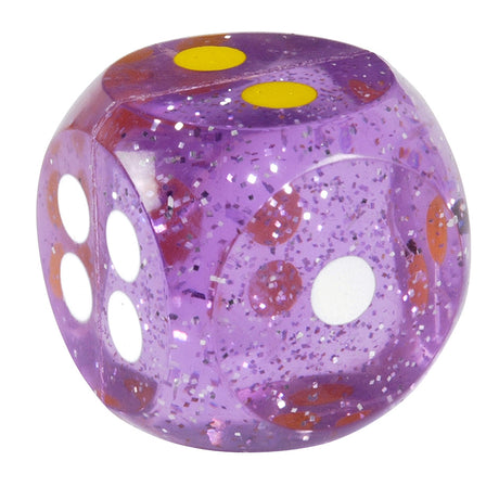 Goki Hüpfball - Würfel. 4x4x4cm. 5 km