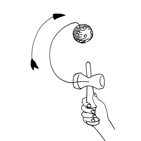 Goki Kendama rot. 17 cm. 4+