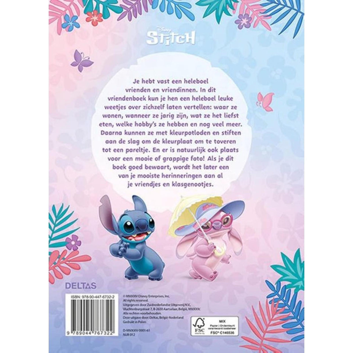 Deltas Disney Friends Buchstich