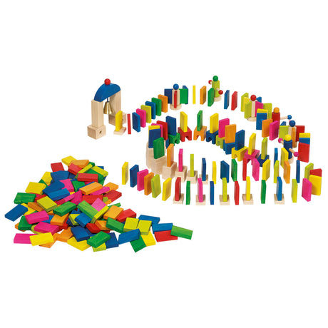 Goki Wooden Domino Play Set, 247dlg.