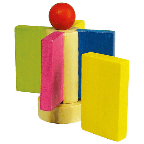 Goki Wooden Domino Play Set, 247dlg.