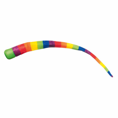 Goki Regenbogen-Schaukelball – farbenfrohes Outdoor-Spielzeug für Kinder.