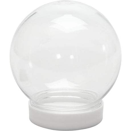 Kreativfirma Plastik Schnee Bol 8,5 x 8 cm