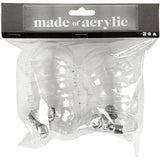 Creativ Company Deco Bälle transparent 6 cm, 8st.