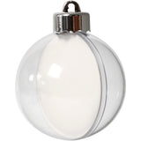 Creativ Company Deco Bälle transparent 6 cm, 8st.