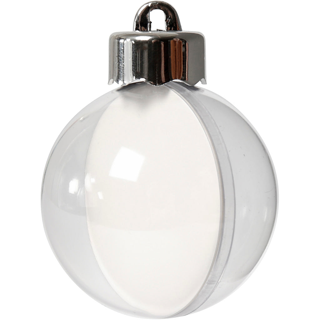 Creativ Company Deco Bälle transparent 5cm, 10st.