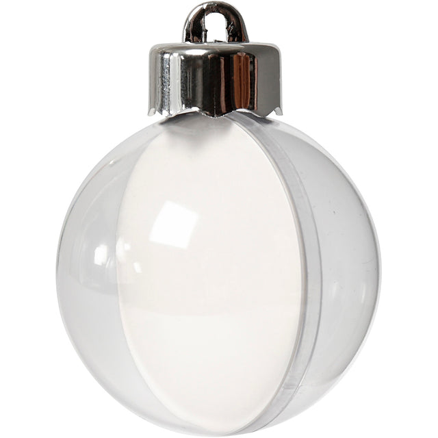 Creativ Company Deco Bälle transparent 5cm, 10st.