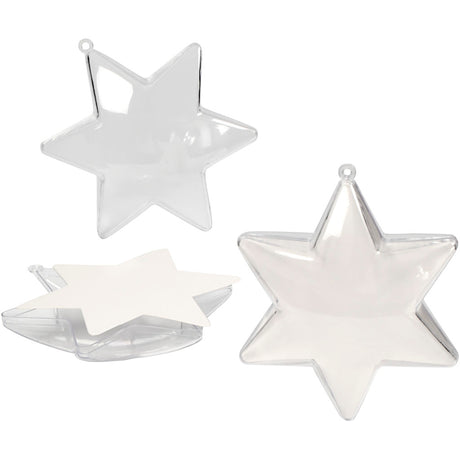Kreativunternehmen https: www.cchobby.nl deco-star-h-10-cm-transparent-5-piece-1-box