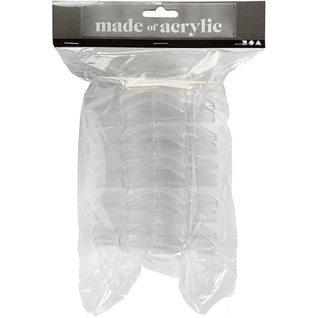 Kreativunternehmen https: www.cchobby.nl deco-star-h-10-cm-transparent-5-piece-1-box