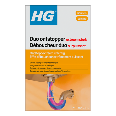 Hg Duo Unblocker extrem stark | 2 Stk