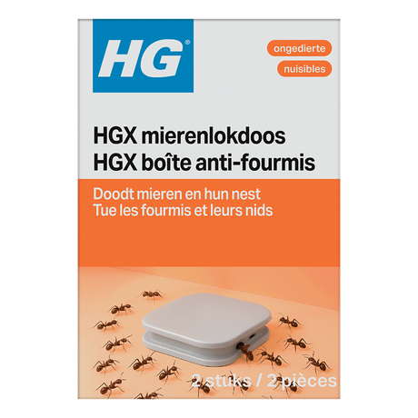 Hg-x Ameisenköderbox für den Innenbereich