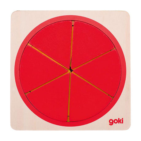 Goki-Puzzlekreis. 21 Stück. 12x12x2,1 cm.4+
