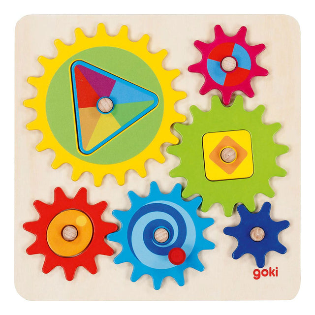 Goki Ausrüstungsspiel, 10-teilig, Holz, 2+