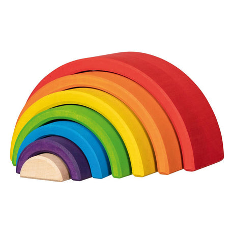 Goki -Holzbausteine ​​Regenbogen, 5dlg.