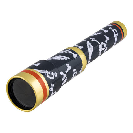 Goki Teleskop Piraten Junior 25 cm Stahl Schwarz Gold