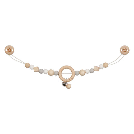 Goki Holzstars Kettenstern Grey mit Clips