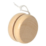 Goki Holz-Yo-Yos im Baumwollbeutel, 24 Stück