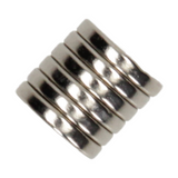 Mack 1076877 - schijfmagneten neodymium 12mm*2mm (n50) - zilver 8st | 4 stuks