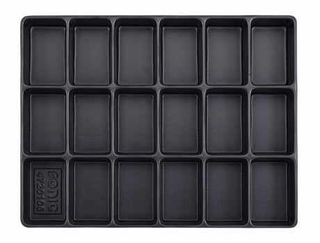 Ty sonic bakje, leeg 18 vaks (290x370x48mm)