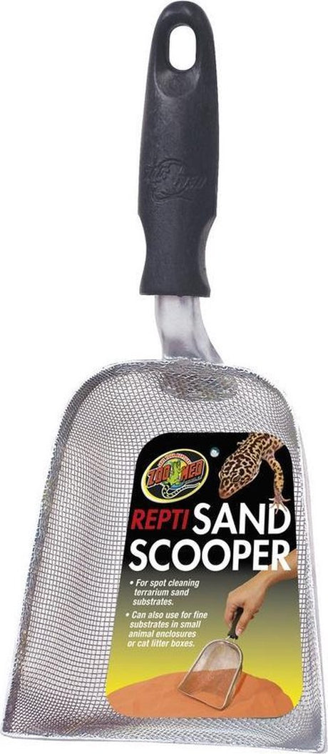 Zoomed zoo med repti sand scooper zandzeef 12x26x7 cm voor terrariumzand