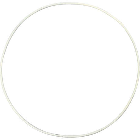 Creativ Company Metalldrahtring, D 20 cm, Stärke 3 mm, weiß, 5 Stück 1 Box