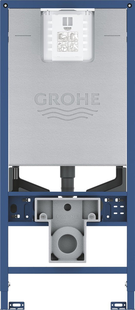 Grohe Rapid SLX Unterputz-Spülkasten (mit Einbauhöhe 1,13 m) für ein Wand-WC – mit Universal-Spülkasten, Flowmanager, Steckdose und ohne Ablaufrohr – 39597000