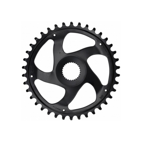 KMC Gear 38t Bosch Gen 4 Schwarz
