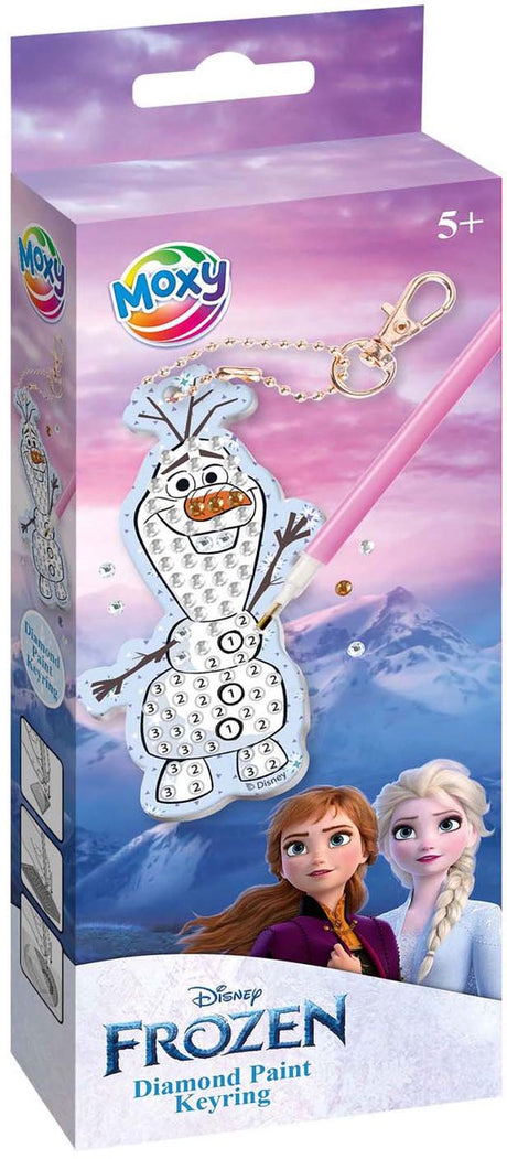 Die kreative Bastelgruppe stellt Ihren eigenen Schlüsselanhänger mit Diamantmalerei her, Olaf