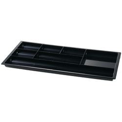 Schubladen-Organizer Cep schwarz 168 mm x 344 mm x 20 mm