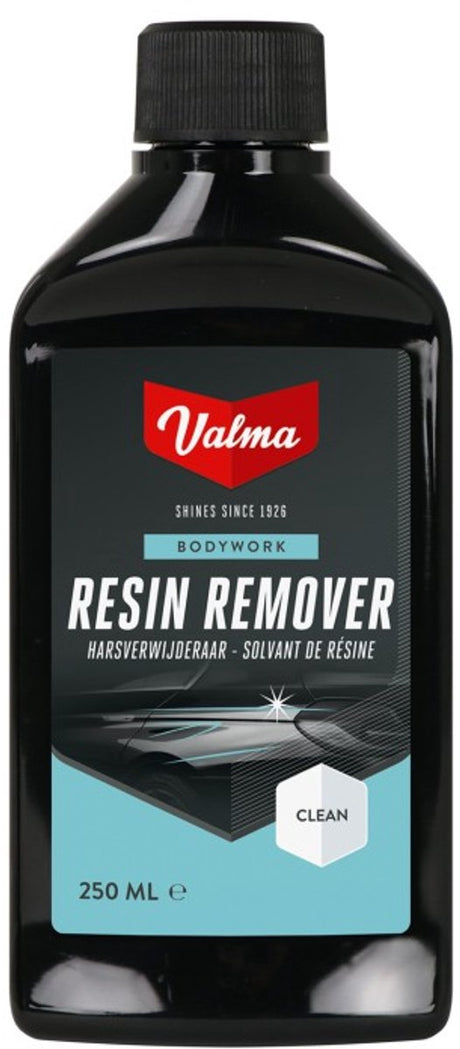 Valma Harzentferner – leistungsstarker Harzentferner – für Glas, Kunststoff und Lack – schnell, sicher wirksam – einfach zu verwenden – 250 ml