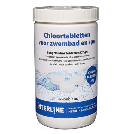 Interline Schwimmbad 20 Gramm Chlortabletten 1 kg