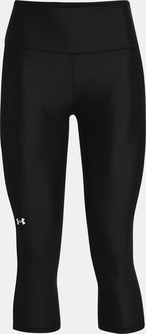 Under Armour Tech Hi Capri Damen-Sportleggings – Schwarz