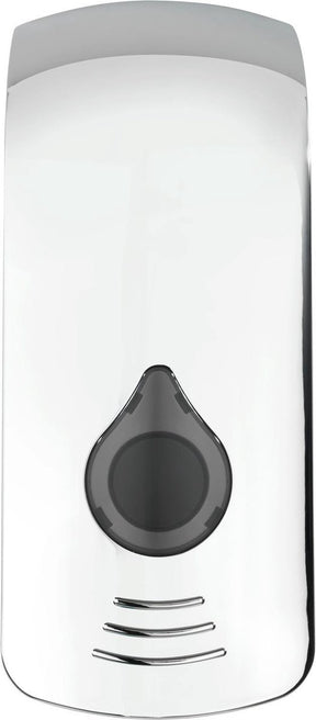 Wenko Desinfektionsseifenspender Ranera L – 750 ml Kunststoff chrom – Wandmontage – Seifenpumpe