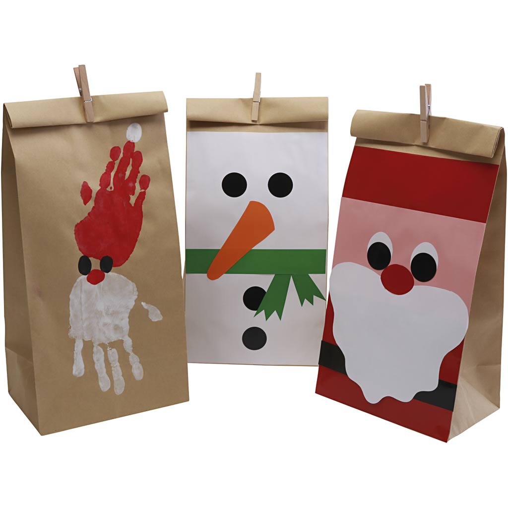 Papierbeutel der Creativ Company Brown, 50..