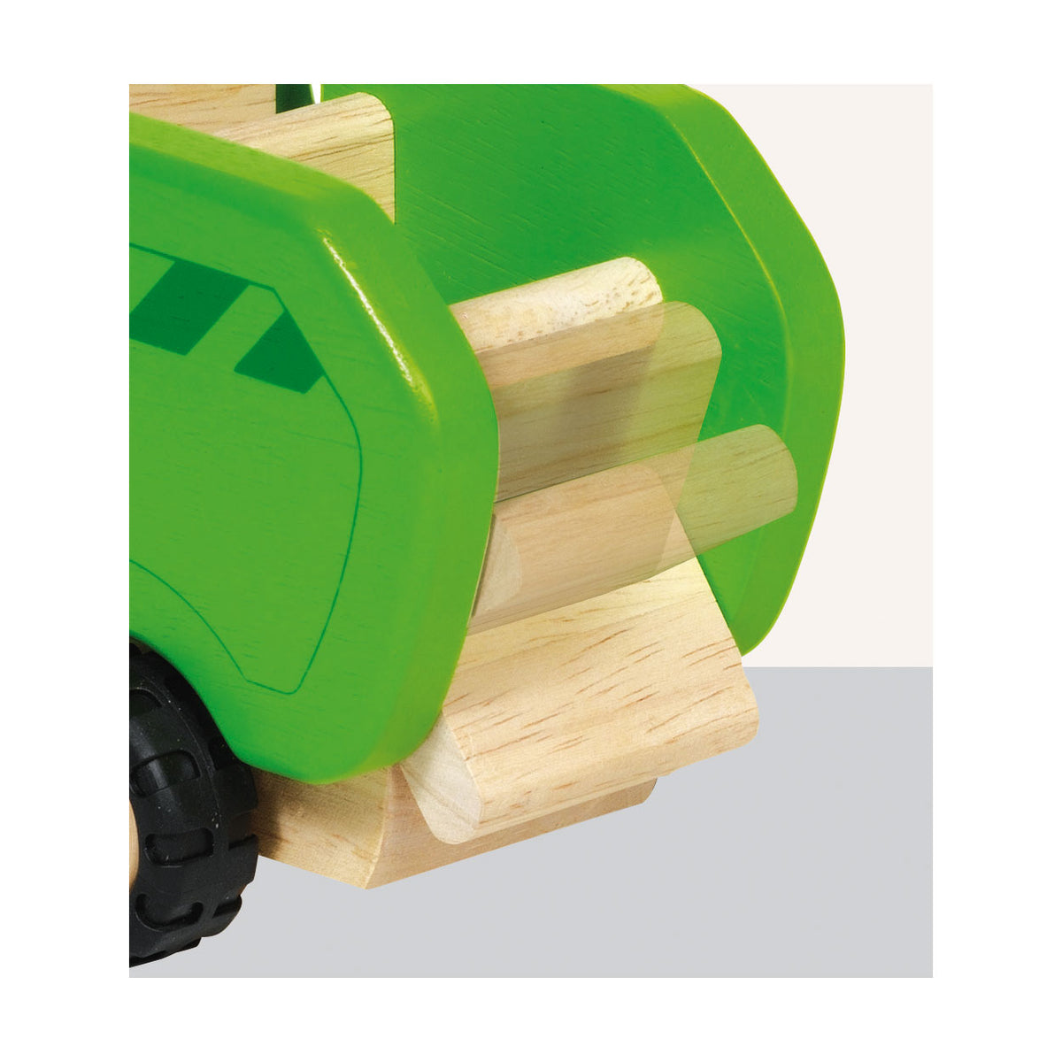 Goki Müllwagen aus Holz