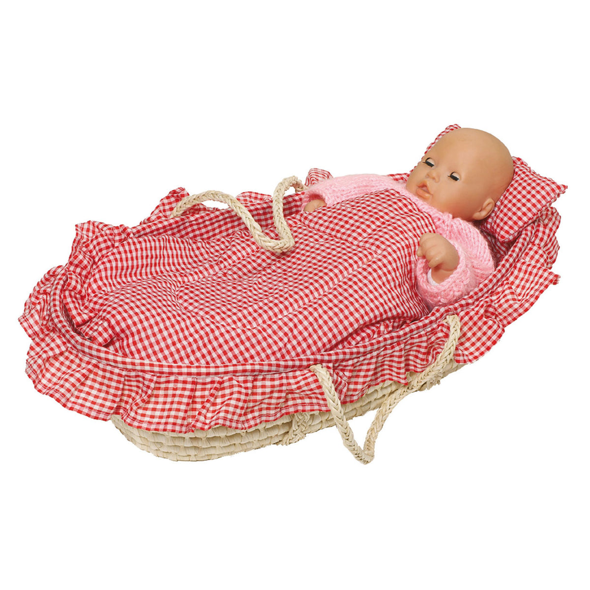 Goki Puppenkorb mit Laken