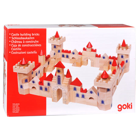Goki Holzbausteine ​​Schloss, 145 Teile.