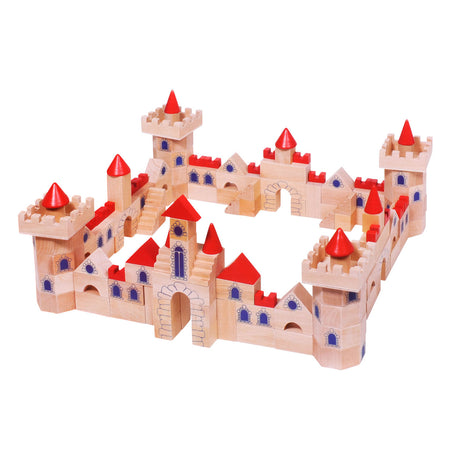 Goki Holzbausteine ​​Schloss, 145 Teile.