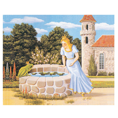 Goki Holzbaustein-Puzzle Märchen