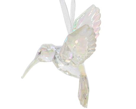 Decoris Weihnachtsanhänger Kolibri Kunststoff 10cm Iris