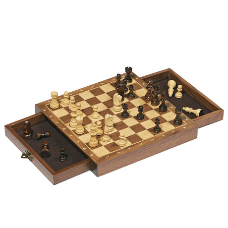 Goki Schachbrett mit Schiebern – magnetisch