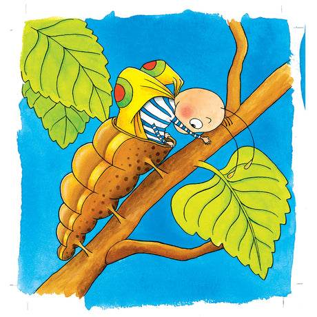 Goki Puzzle: Schmetterling 20x20x1,5cm, 4 Lagen, 44-teilig, Holz, 3+