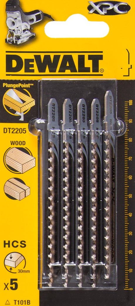 Dewalt dt2205-qz – brzeszczoty für wyrziniarki – 100 mm – xpc-technologie – hcs-stahl