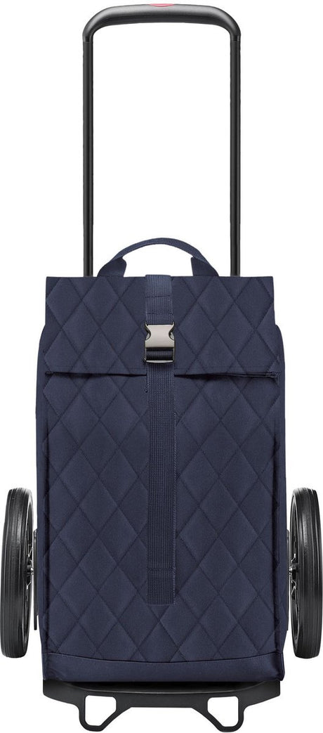 Reisenthel City Cruiser Rhombus Einkaufstrolley – 40l – Rhombus Midnight Gold Blue