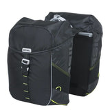 Basil Doppel-Fahrradtasche Meilen 34 Liter 13 x 26 x 35 cm (2x) - Schwarzkalk