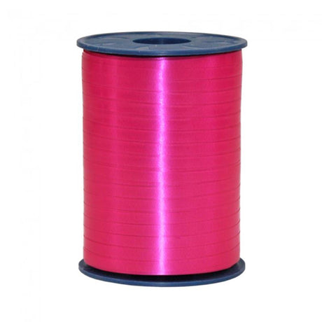 Globos Kräuselband 500mx5mm leuchtend rosa