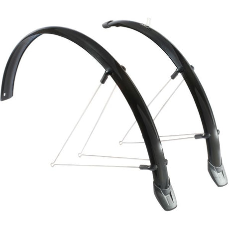 Matgate Set Eurofender Rapido 26 x 51 mm - Schwarz