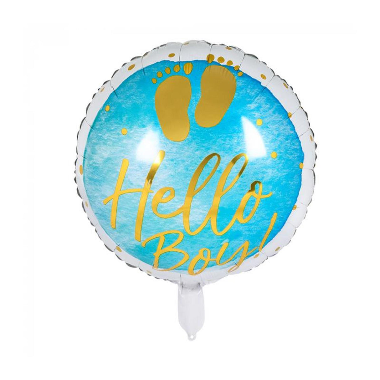 Boland Folienballon Hallo Junge! ø45cm